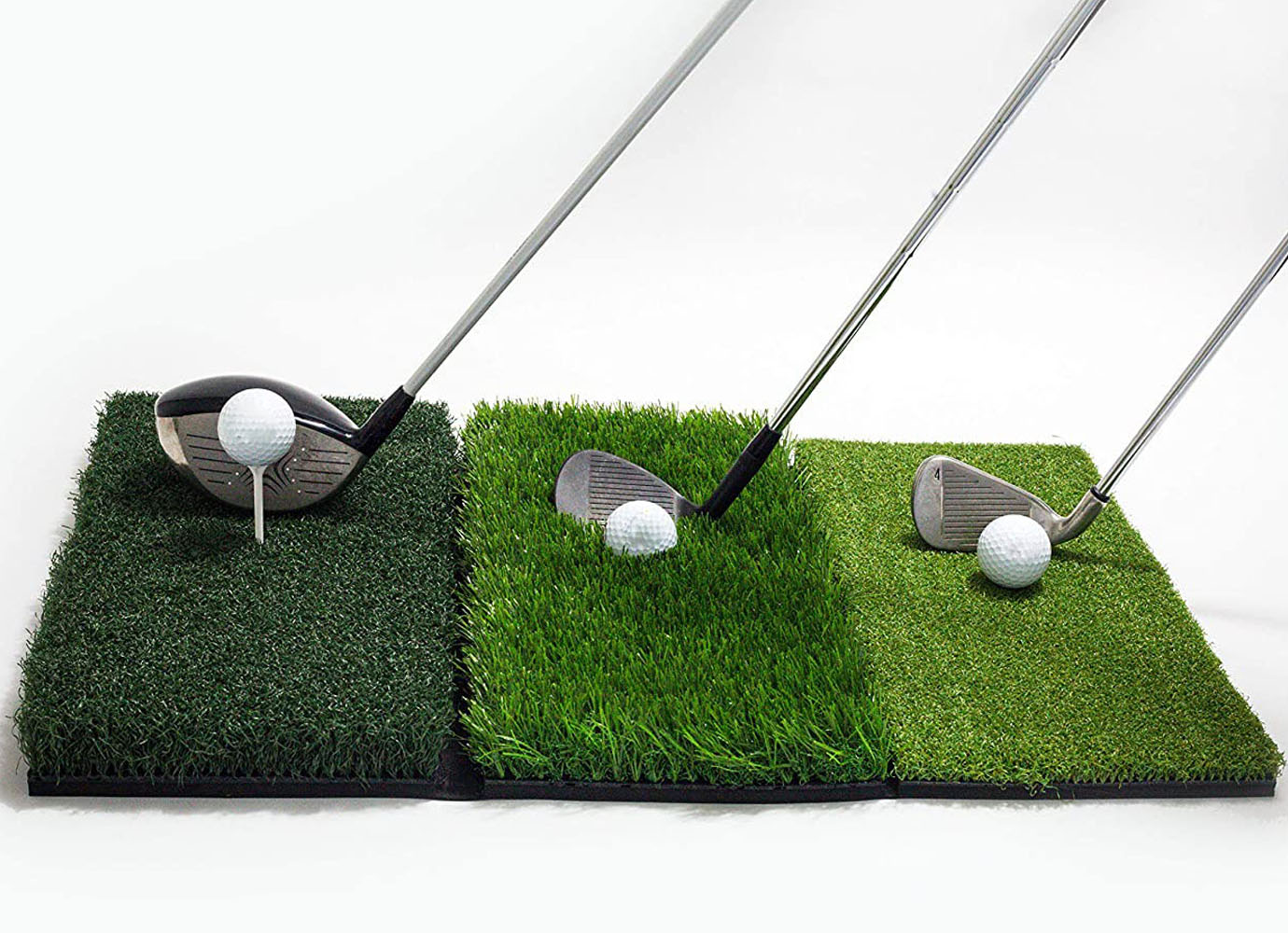 3in1 TriTurf Backyard Golf Mat Golf Training Hitting Pad Practice